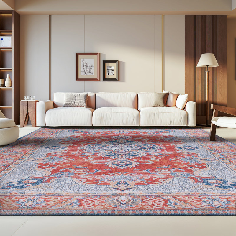 Tucson Performance Machine Washable Oriental Rug, Rectangle 8' x 10'