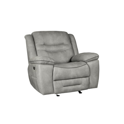 Clayton Grey Dual Power Recliner
