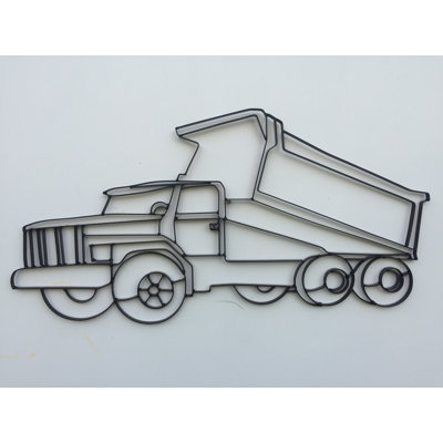 Décoration murale autodumping truck