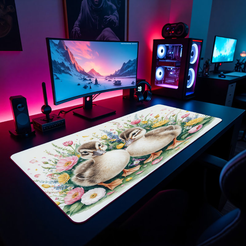Polyester Desk Pad, 23.6x13.8