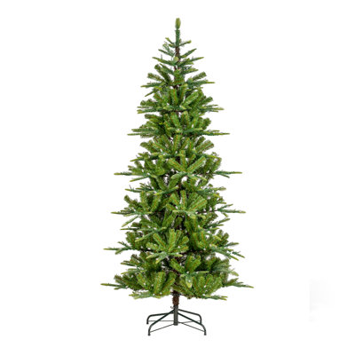 Slim Pre-Lit Fir Christmas Tree