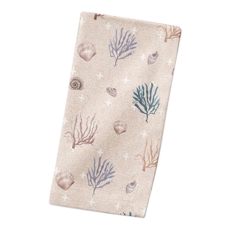 Wrentham Cotton No Pattern Rectangle Napkin, Pink