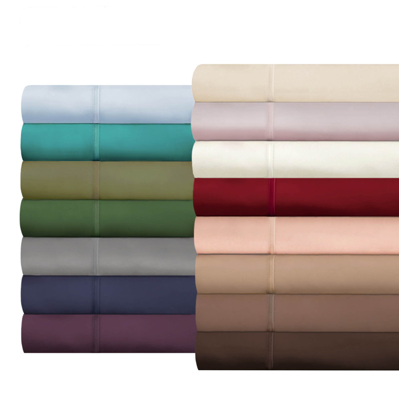 Superior White Egyptian Cotton 400 Thread Count Queen Sheet Set