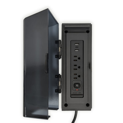 Mirador Power Socket with USB Port & Protective Cover