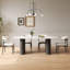 Ensemble de table de salle à manger 71 "ovale moderne avec 6 chaises-379970379