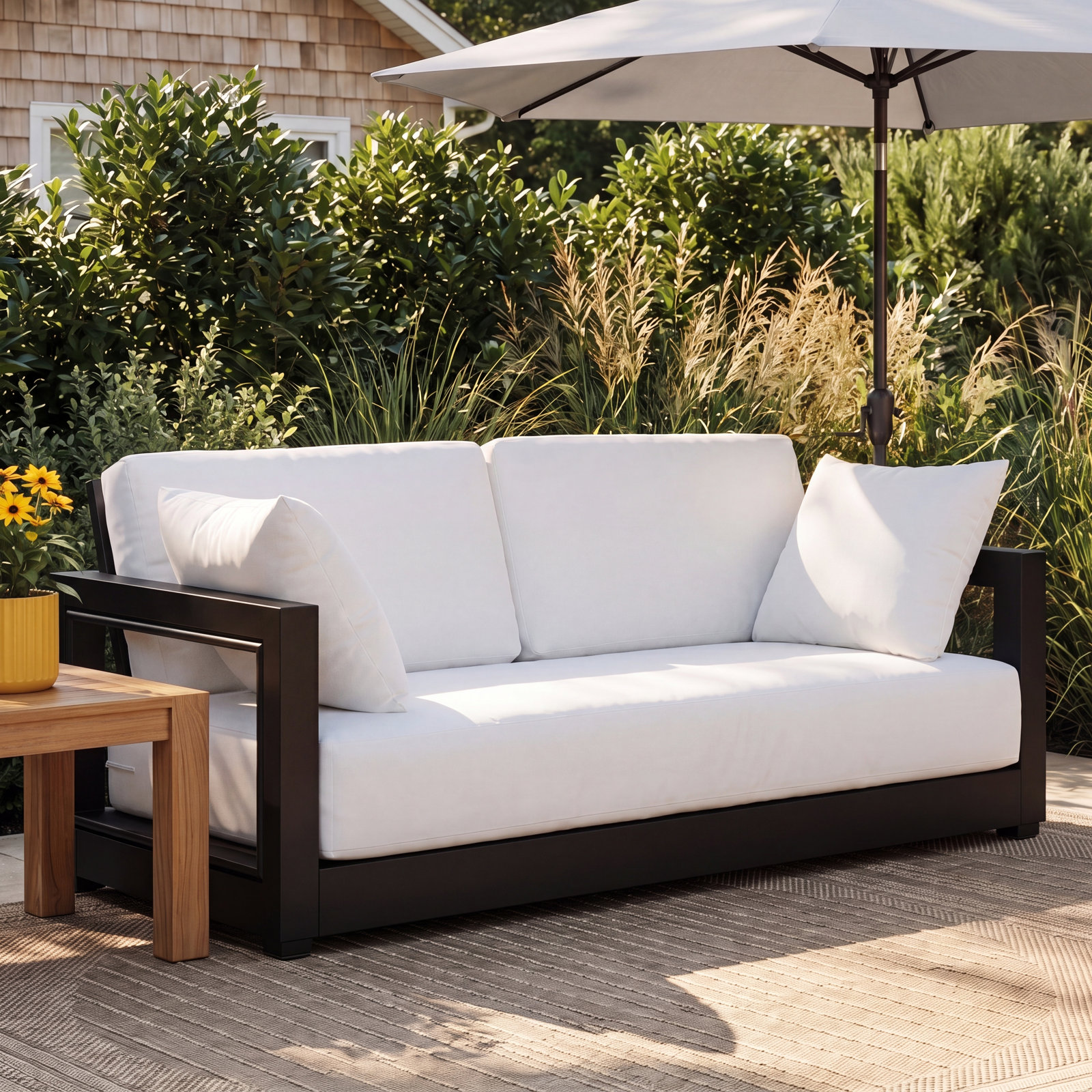 Melrose 53" Patio Loveseat