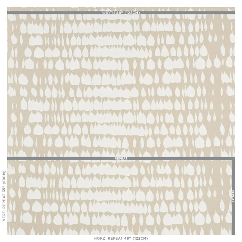 Queen Of Spain Fabric, Natural