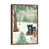 Classic Brown Wood Floater Framed