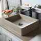 NativeStone Stone Handmade Rectangular Undermount Bathroom Sink