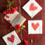 Papersoft Napkins Hearts Cocktail Napkins