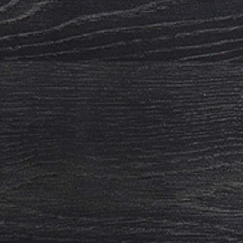 Black Alloy Steel 2-Drawer Nightstand Set