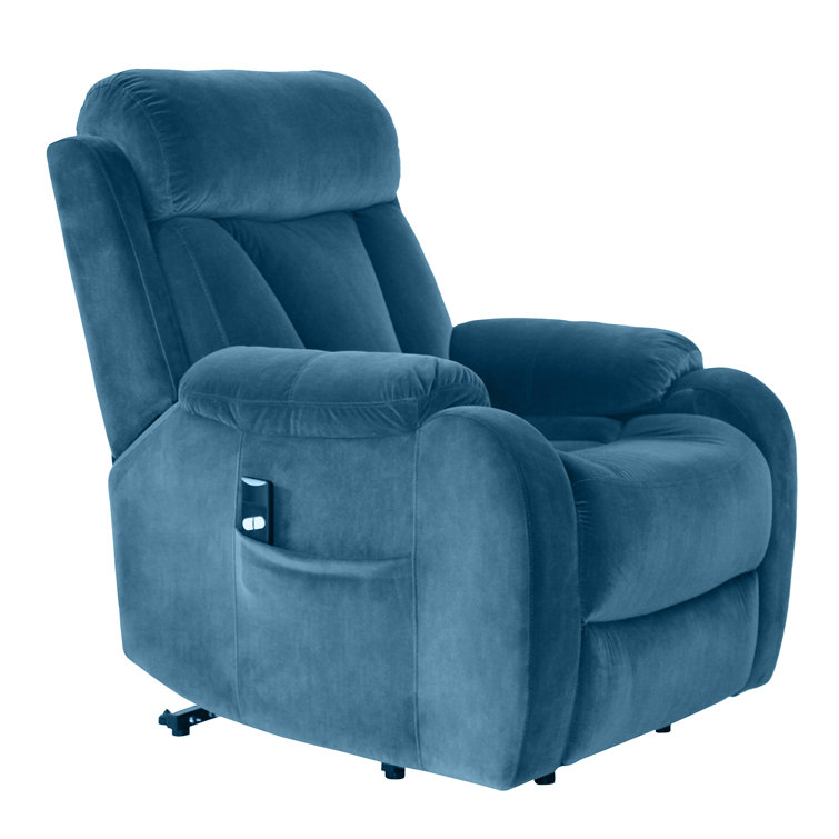  Butacas para Sala, Sillones Reclinables, LHX Power Lift Chair  Soft Velvet Upholstery Recliner Living Room Sofa Chair with Remote  Control/Blue : Home & Kitchen