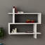 Argonaut Modern Wall-Mounted 2-Tier Floating Bookshelf-32302052