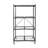 35.63'' W Steel Shelving Unit with Wheels