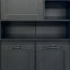 Armoire de buanderie avec portes