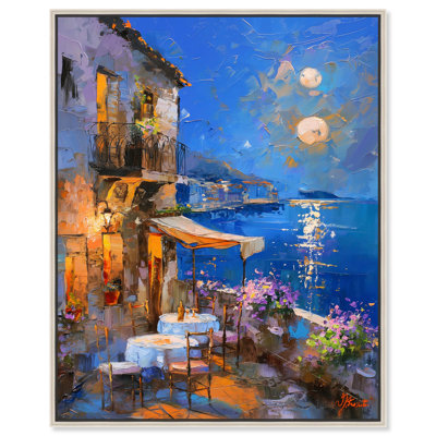 Seaside Haven Vivid Coastal Art by Art Remedy