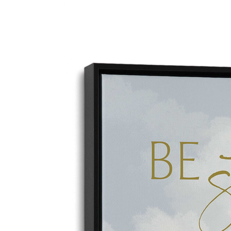 «Be Still and Know Tree» par Annie Lapoint, reproduction d'art, L 24 po x H 32 po, Noir, Toile avec cadre