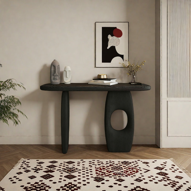 Console Retro Art, H 31,5 po x l 47,24 po x P 13,78 po