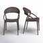 Chaise d'appoint empilable pour patio Farrah-118013950