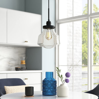 Luminaire suspendu simple à 1 lumière Amundson