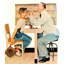 «New Glasses» par Norman Rockwell, toile tendue avec châssis-1343795584