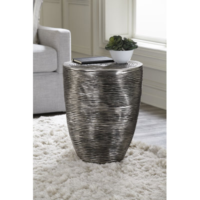 Ripple Drum End Table by Phillips Collection