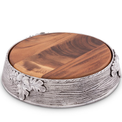 Arthur Court Designs Forest Aluminum Cheese Board