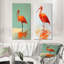 "Scarlet" "Reflection I" - Art sur toile 2 panneaux-1270678226-1270678225