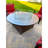 AMS Fire Pit Table Round Glass Wind Guard - Fire Flame Guard-76760272