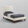 Ibison Bond Bedframe with Button Tufted Headboard
