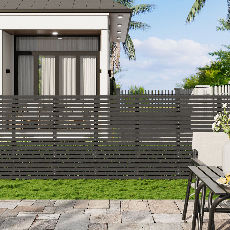 Sadiyah Wood Fence Panels Included, 120cm H x 180cm W