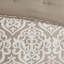 Ensemble d'édredon élégant en jacquard 8 pièces avec médaillon damassé pour une utilisation toute l'année, grand-119369680-119369681