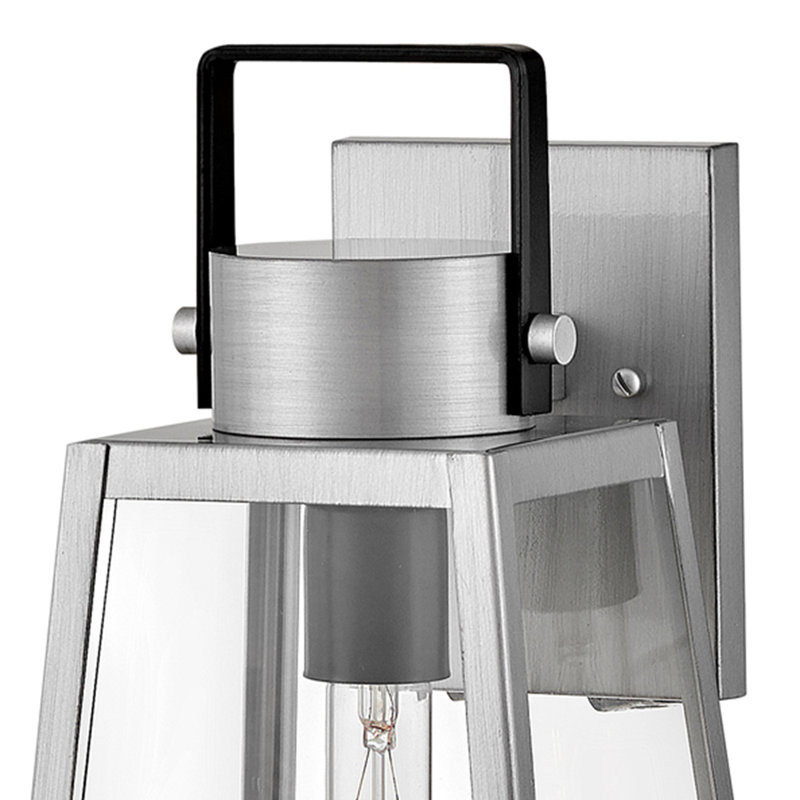 Kiwa Wall Light, Grey, 15.2" H x 7" W x 8.5" D