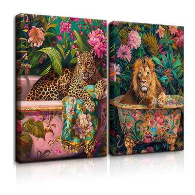 2 Piece Wrapped Canvas Print