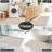 3 Piece Soft Absorbent Microfiber Bath Rug Set With Non-Slip Backing-139600281