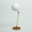 Lampe de table standard en laiton 26,4 po Hawkin
