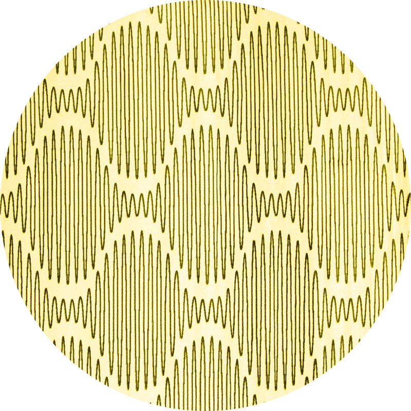 Performance Geometric Indoor Rug, Round 4'