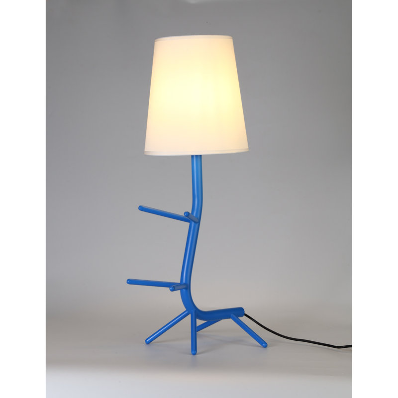 Metal Novelty Lamp, Blue