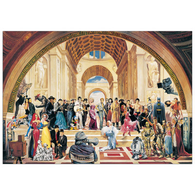 Casaro - No Frame Print on Wood