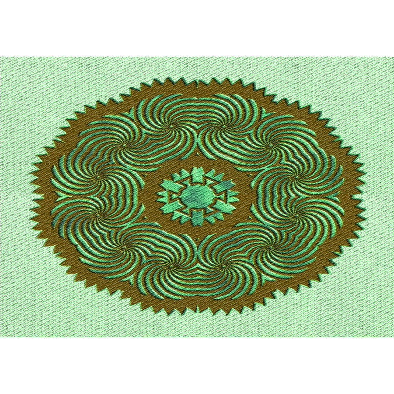 Moroccan Indoor Rug, Rectangle 7' x 9'