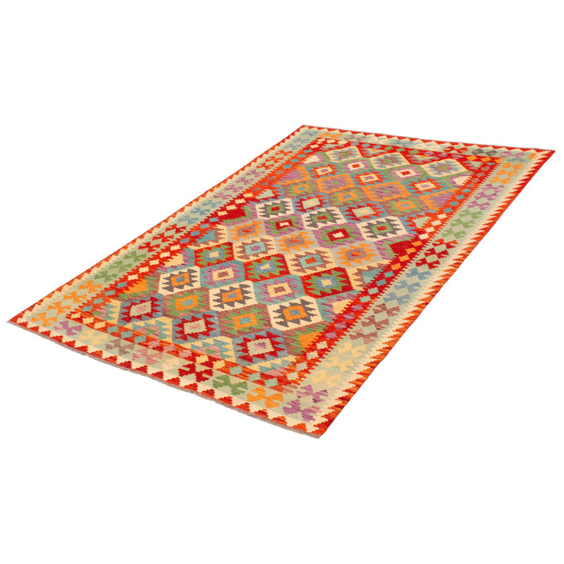 Tapis rouge unique 6 pi 4 po x 9 pi 4 po One-of-a-Kind