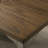 Breda Antique Gray And Dark Oak Finished Wood Dining Table