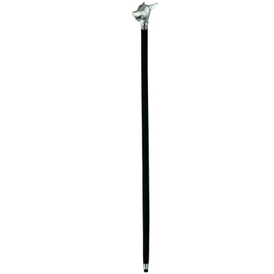 Howling Werewolf Solid Hardwood Walking Stick