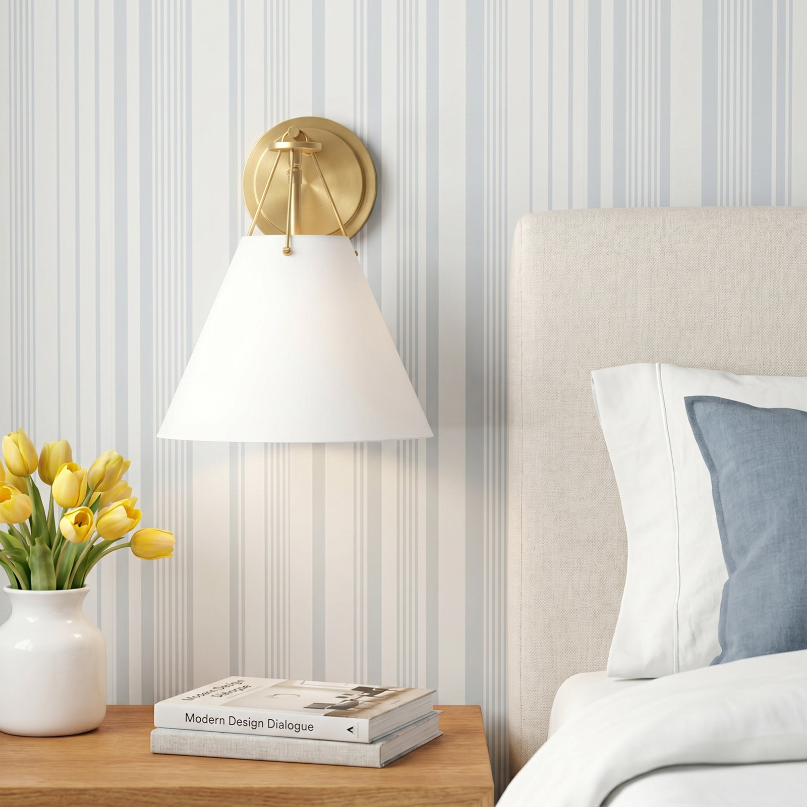 Bridie Single Light Armed Sconce