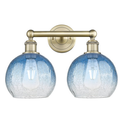 Edison - Brookhaven Globe - 2 Light Bath Vanity Light