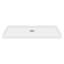Ensemble de douche à coller 6 pièces avec porte et accessoires 60 po x 36 po x 72 po Transolor, blanc / acier inoxydable brossé-119036209