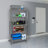 Durable 5-Tier NSF-Certified Steel Shelving with Wheels-1831095990-1831095978