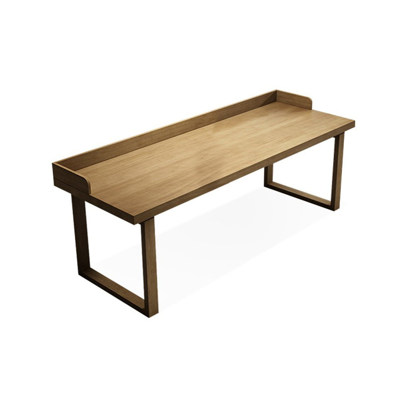 Bureaux rectangulaires en bois massif brun, H 29,53 po x l 70,87 po x P 23,62 po