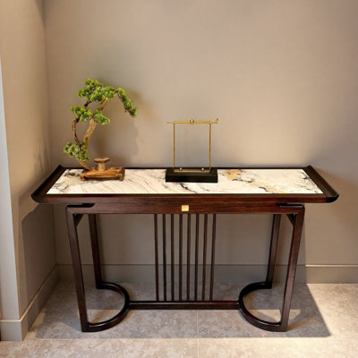 Nouvelle console en bois massif de style chinois
