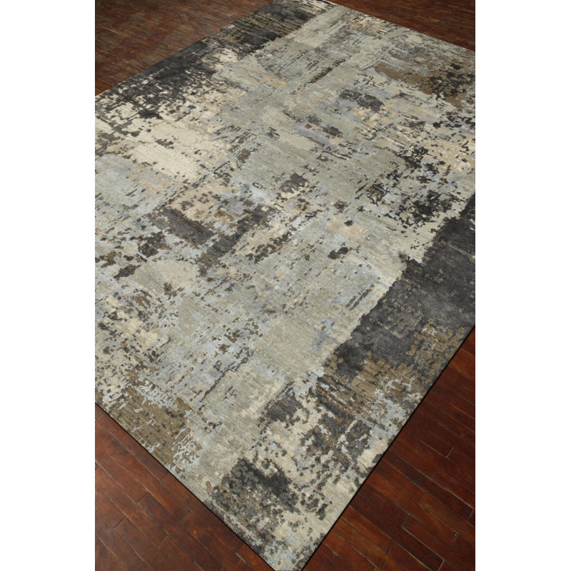 Tapis contemporain noué à la main Dover